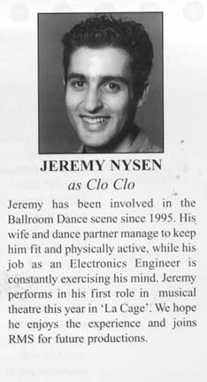 Jeremy in programme